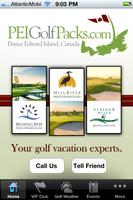 PEI Golf Packs poster