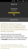 Griffith Funerals Affiche