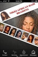Nikki African Hair Braiding Cartaz