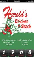 Harold's Chicken Chicago Poster