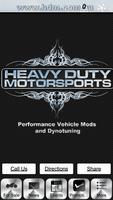 Heavy Duty Motorsports Plakat