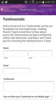 برنامه‌نما Healing Rooms Tulare عکس از صفحه