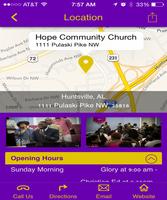 Hope Community Church اسکرین شاٹ 3