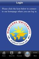 Horizons University poster