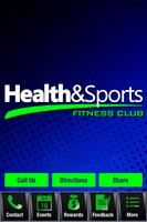Health & Sports Fitness Club Affiche