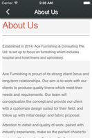 Ace Furnishing & Consulation syot layar 1