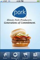 Illinois Pork Producers Plakat