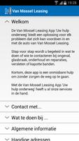 1 Schermata Van Mossel Leasing