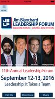 Jim Blanchard Leadership Forum โปสเตอร์