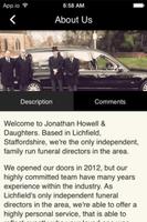 Jonathan Howell Funerals screenshot 1