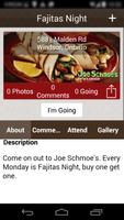 Joe Schmoe's Eats & Drinks capture d'écran 3