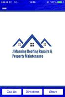 J Manning Roofing Repairs poster