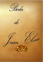 Boda Juan y Elena 2015 Affiche