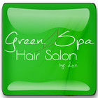 Green Spa Hair Salon Zeichen