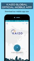 Kaizo Global Express - Courier Affiche