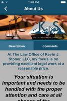 Law Office of Kevin J. Stoner capture d'écran 1