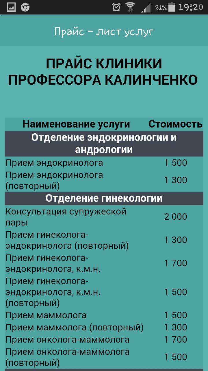 Клиника профессора калиниченко официальный сайт Клиника профессора калиниченко официальный сайт