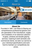 Lee Glass Affiche