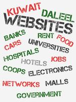 Kuwait Websites Daleel - KWD पोस्टर