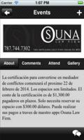 2 Schermata Osuna Law Firm