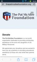 The Pat McAfee Foundation capture d'écran 3