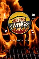 Man Cave Wings Affiche