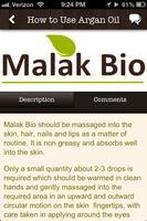 Malak Bio Argan Oils تصوير الشاشة 2