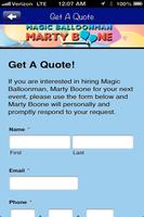 Magic Balloonman Marty Boone screenshot 1