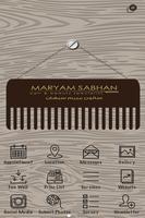 Maryam Sabhan Salon Poster