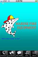 Marine Fire Equipment Affiche