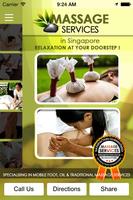 Massage Service Singapore Affiche