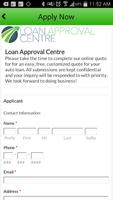 Loan Approval Centre captura de pantalla 1