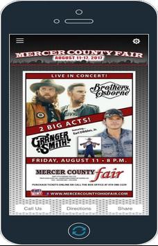 Mercer County Fair poster
