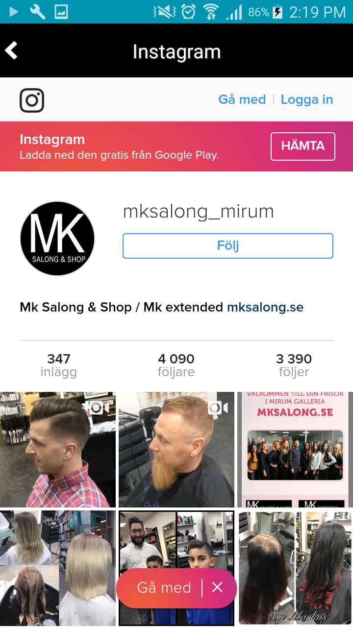 mk salong och shop mk salong och shop