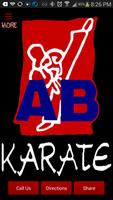AB Karate الملصق