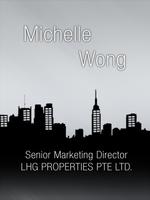 Michelle Wong Property agent Affiche