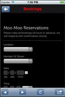 Moo Moo The Wine Bar + Grill capture d'écran 1
