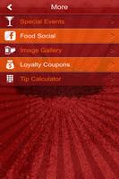 Mobile Food App capture d'écran 1