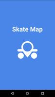 Skate Map Affiche