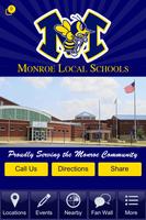 Monroe Ohio Local Schools الملصق