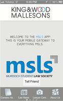 Murdoch Student Law Society poster