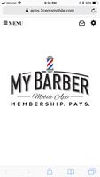 My Barber Membership App Cartaz