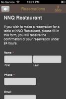 NNQ Restaurant capture d'écran 2