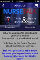 Nurse Talk Radio Show & Blog capture d'écran 1