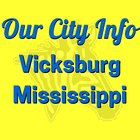 Our City Info: Vicksburg, MS-icoon