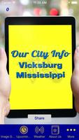 Our City Info: Vicksburg, MS Plakat
