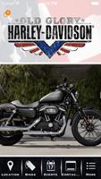 Old Glory Harley-Davidson® poster