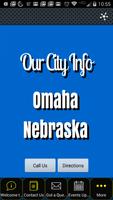 Omaha Nebraska City Info Affiche
