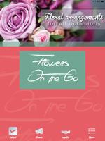 Floral Art - Flowers On The Go poster