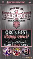 Pink Parrot Cantina Plakat